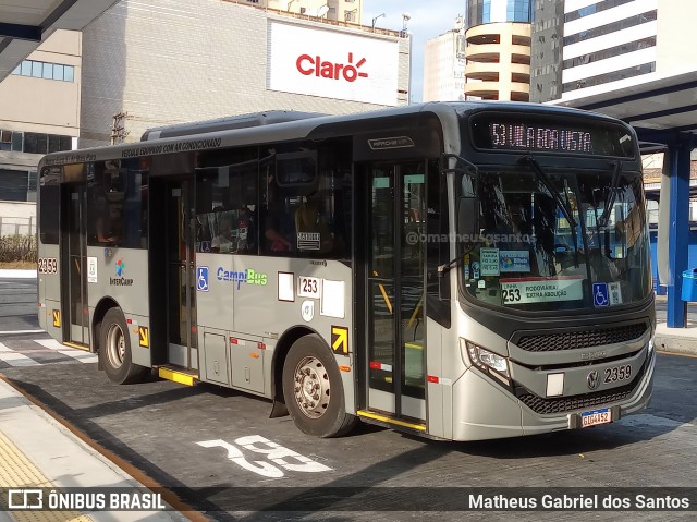 Expresso CampiBus 2359 na cidade de Campinas, São Paulo, Brasil, por Matheus Gabriel dos Santos. Número da foto: #12254696.