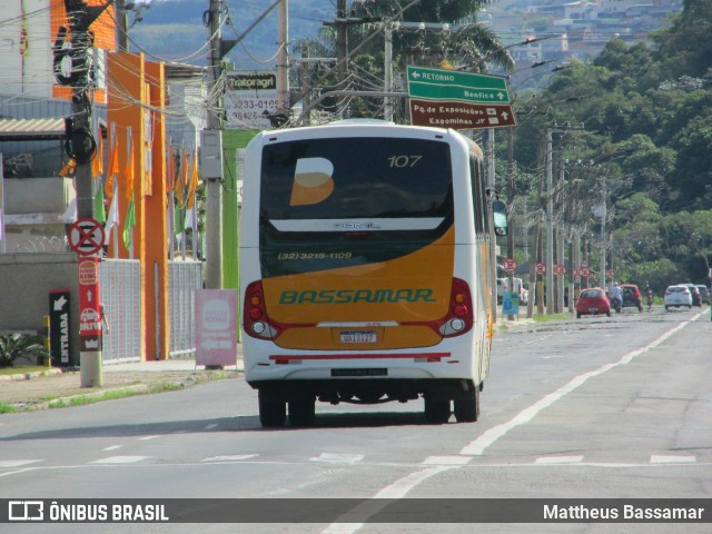 Viação Bassamar 107 na cidade de Juiz de Fora, Minas Gerais, Brasil, por Mattheus Bassamar. Número da foto: #12253391.