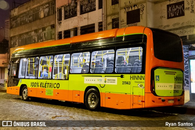 Viação Globo 21143 na cidade de Belo Horizonte, Minas Gerais, Brasil, por Ryan Santos. Número da foto: #12253316.