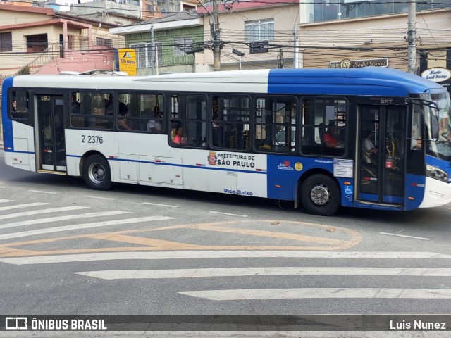 Sambaíba Transportes Urbanos 2 2376 na cidade de São Paulo, São Paulo, Brasil, por Luis Nunez. Número da foto: #12253613.