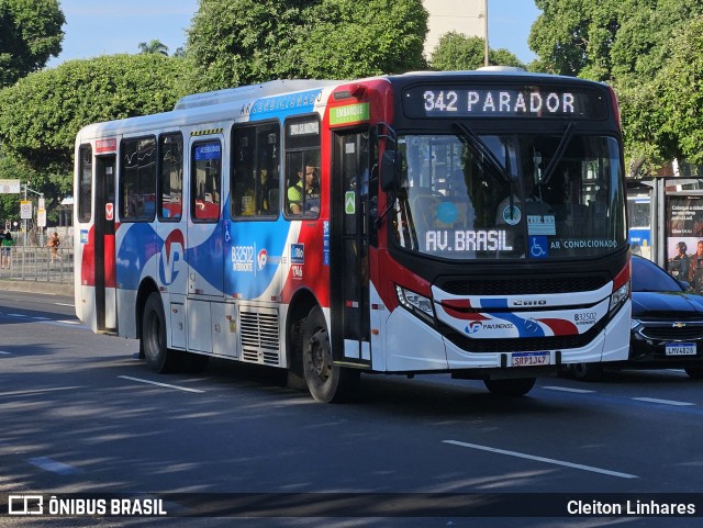 Viação Pavunense B32502 na cidade de Rio de Janeiro, Rio de Janeiro, Brasil, por Cleiton Linhares. Número da foto: #12253205.