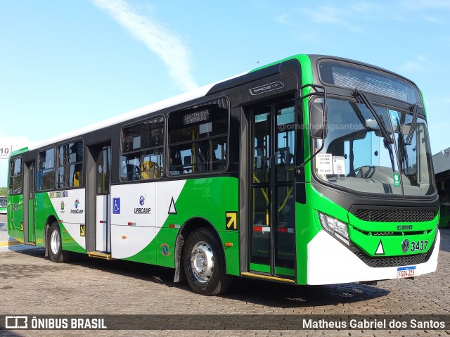 VB Transportes e Turismo 3437 na cidade de Campinas, São Paulo, Brasil, por Matheus Gabriel dos Santos. Número da foto: #12254785.