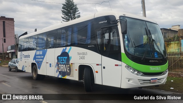 Transbus Cachoeirinha 2400 na cidade de Canoas, Rio Grande do Sul, Brasil, por Gabriel da Silva Ristow. Número da foto: #12254007.
