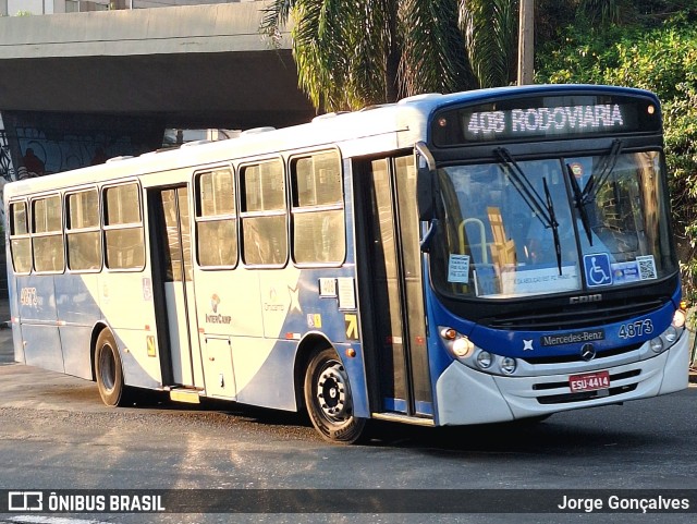 Onicamp Transporte Coletivo 4873 na cidade de Campinas, São Paulo, Brasil, por Jorge Gonçalves. Número da foto: #12253377.