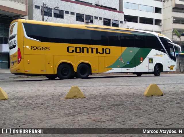 Empresa Gontijo de Transportes 19685 na cidade de Cachoeiro de Itapemirim, Espírito Santo, Brasil, por Marcos Ataydes. N. Número da foto: #12255109.