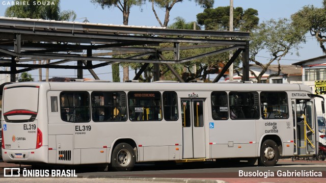 Auto Viação São José dos Pinhais EL319 na cidade de Curitiba, Paraná, Brasil, por Busologia Gabrielística. Número da foto: #12254686.