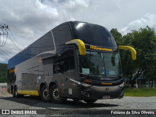 Viação Itapemirim 20011 na cidade de Juiz de Fora, Minas Gerais, Brasil, por Fabiano da Silva Oliveira. Número da foto: #12253580.
