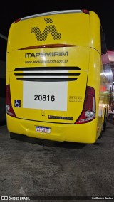 Viação Nova Itapemirim 20816 na cidade de Queluz, São Paulo, Brasil, por Guilherme Santos. Número da foto: #12254321.