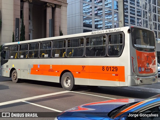 TRANSPPASS - Transporte de Passageiros 8 0129 na cidade de São Paulo, São Paulo, Brasil, por Jorge Gonçalves. Número da foto: #12255897.