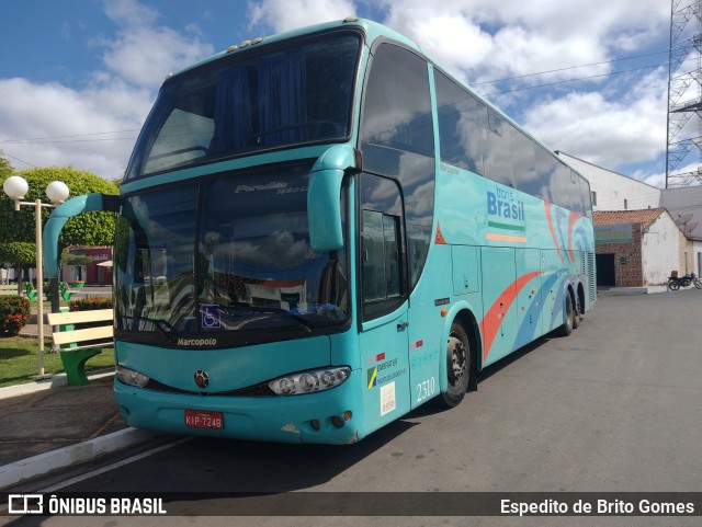 Trans Brasil > TCB - Transporte Coletivo Brasil 2310 na cidade de São Francisco de Assis do Piauí, Piauí, Brasil, por Espedito de Brito Gomes. Número da foto: #12256148.