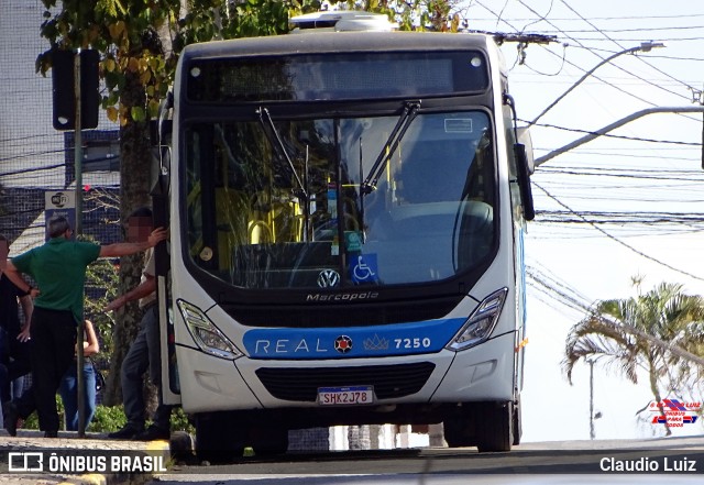 Viação Real - Varginha 7250 na cidade de Varginha, Minas Gerais, Brasil, por Claudio Luiz. Número da foto: #12258582.