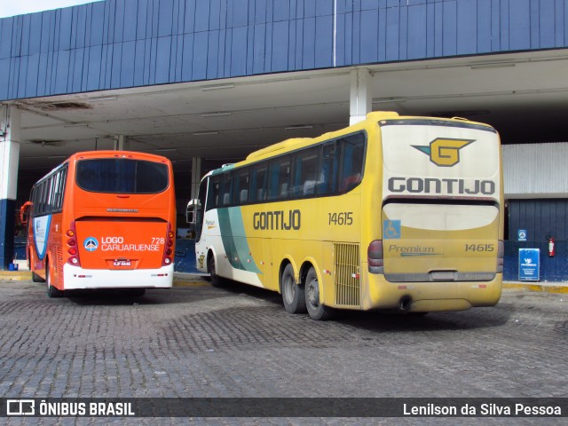 Empresa Gontijo de Transportes 14615 na cidade de Caruaru, Pernambuco, Brasil, por Lenilson da Silva Pessoa. Número da foto: #12258043.