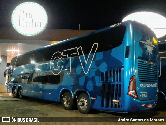 Expresso do Sul 419309 na cidade de Santa Cruz do Rio Pardo, São Paulo, Brasil, por Andre Santos de Moraes. Número da foto: #12256918.
