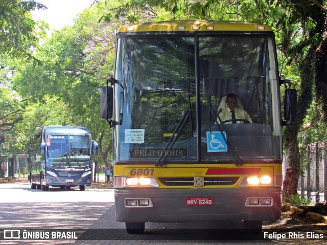 Viação Itapemirim 6801 na cidade de São Paulo, São Paulo, Brasil, por Felipe Rhis Elias. Número da foto: #12258845.