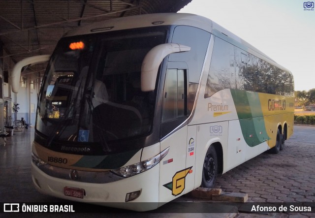 Empresa Gontijo de Transportes 18880 na cidade de Luz, Minas Gerais, Brasil, por Afonso de Sousa. Número da foto: #12257351.