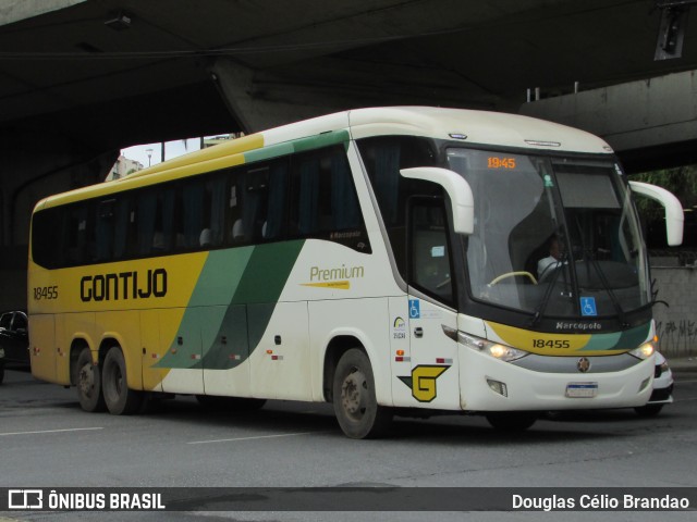 Empresa Gontijo de Transportes 18455 na cidade de Belo Horizonte, Minas Gerais, Brasil, por Douglas Célio Brandao. Número da foto: #12258488.