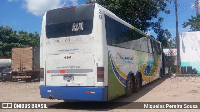 Baianinho Turismo 20 na cidade de Santa Inês, Maranhão, Brasil, por Miqueias Pereira Sousa. Número da foto: #12257561.