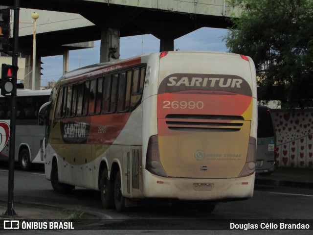 Saritur - Santa Rita Transporte Urbano e Rodoviário 26990 na cidade de Belo Horizonte, Minas Gerais, Brasil, por Douglas Célio Brandao. Número da foto: #12258521.