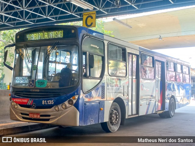 Next Mobilidade - ABC Sistema de Transporte 81.135 na cidade de Santo André, São Paulo, Brasil, por Matheus Neri dos Santos. Número da foto: #12258408.