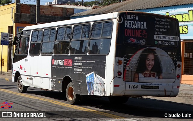 Trectur 1104 na cidade de Três Corações, Minas Gerais, Brasil, por Claudio Luiz. Número da foto: #12258861.