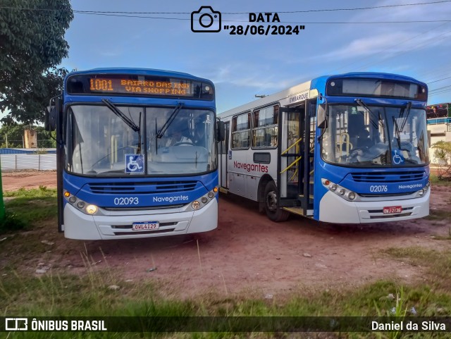 Consórcio Navegantes - 02 > Viação São Jorge > Transurb Transporte Urbano 02093 na cidade de João Pessoa, Paraíba, Brasil, por Daniel da Silva. Número da foto: #12256392.