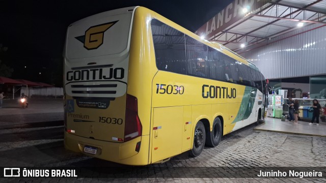 Empresa Gontijo de Transportes 15030 na cidade de Itaobim, Minas Gerais, Brasil, por Juninho Nogueira. Número da foto: #12257497.