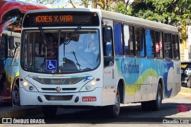 Empresa de Transportes Coutinho 6010 na cidade de Três Corações, Minas Gerais, Brasil, por Claudio Luiz. Número da foto: #12258782.