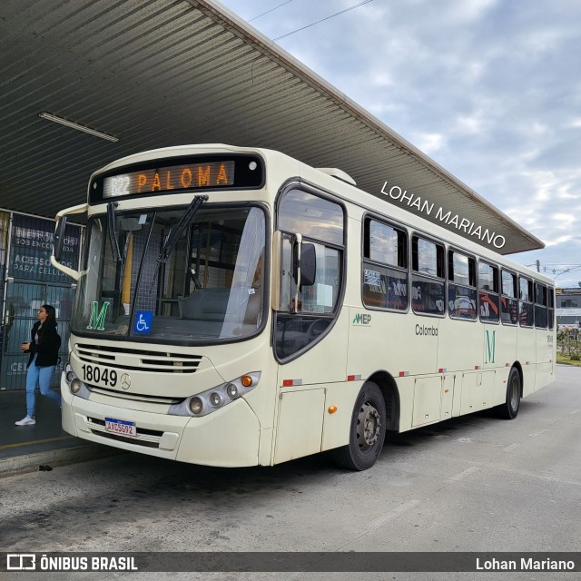 Viação Santo Ângelo 18049 na cidade de Colombo, Paraná, Brasil, por Lohan Mariano. Número da foto: #12256686.
