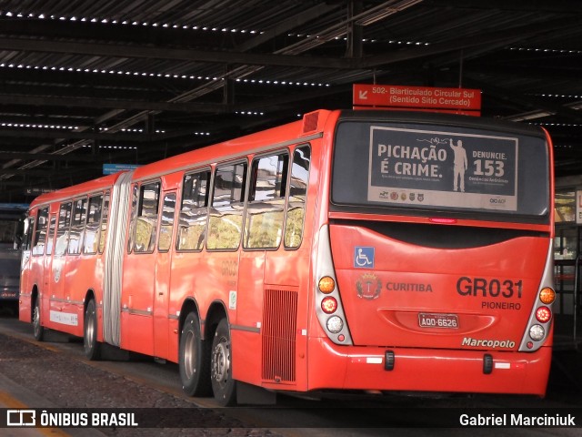 Viação Cidade Sorriso >> Viação Sorriso de Curitiba GR031 na cidade de Curitiba, Paraná, Brasil, por Gabriel Marciniuk. Número da foto: #12258793.
