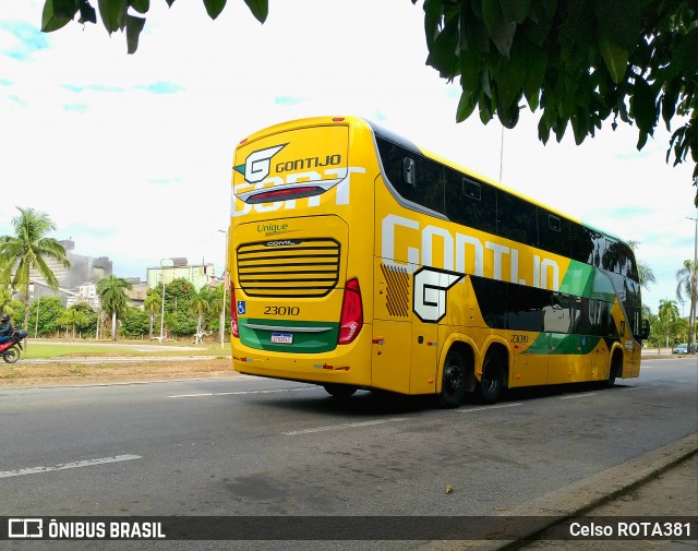 Empresa Gontijo de Transportes 23010 na cidade de Ipatinga, Minas Gerais, Brasil, por Celso ROTA381. Número da foto: #12256033.