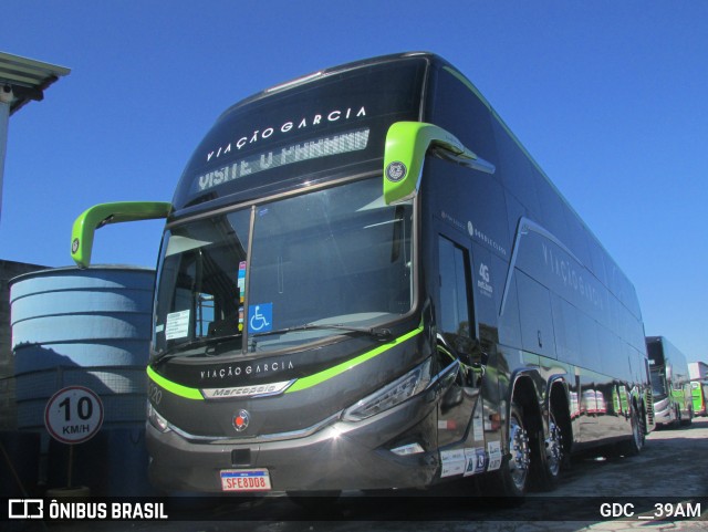 Viação Garcia 96020 na cidade de Curitiba, Paraná, Brasil, por GDC __39AM. Número da foto: #12258873.
