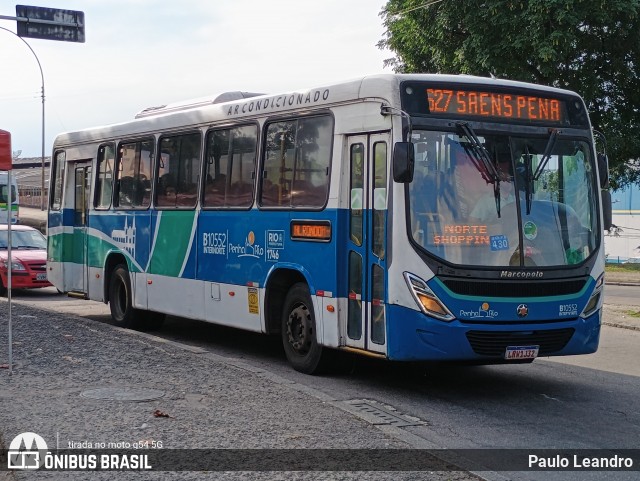 Viação Penha Rio B10552 na cidade de Rio de Janeiro, Rio de Janeiro, Brasil, por Paulo Leandro. Número da foto: #12256181.
