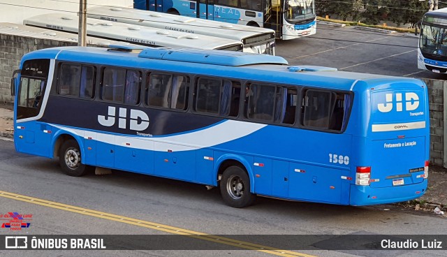 JID Transportes 1580 na cidade de Varginha, Minas Gerais, Brasil, por Claudio Luiz. Número da foto: #12258730.
