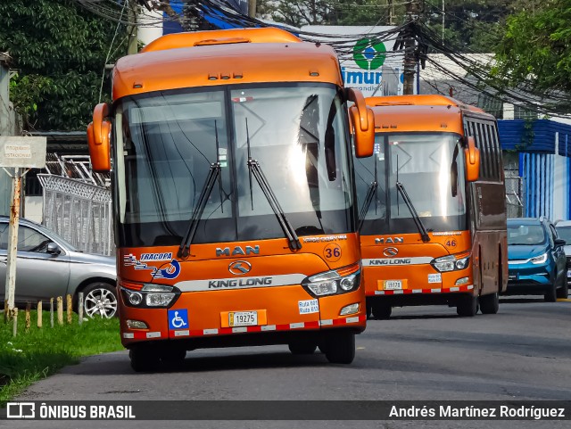 TRACOPA - Transportes Costarricenses Panameños 36 na cidade de La Uruca, San José, San José, Costa Rica, por Andrés Martínez Rodríguez. Número da foto: #12258726.