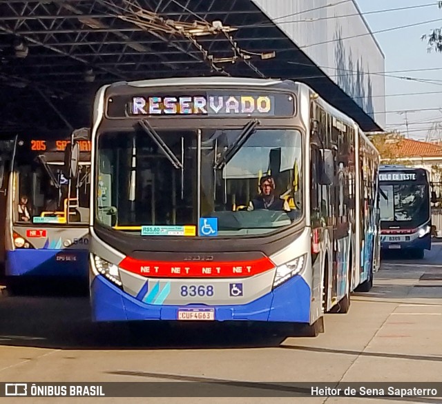 Next Mobilidade - ABC Sistema de Transporte 8368 na cidade de São Bernardo do Campo, São Paulo, Brasil, por Heitor de Sena Sapaterro. Número da foto: #12258094.