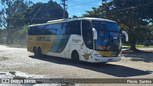Empresa Gontijo de Transportes 17230 na cidade de Cruz das Almas, Bahia, Brasil, por Flávio  Santos. Número da foto: #12256123.