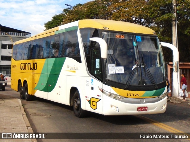 Empresa Gontijo de Transportes 19375 na cidade de Três Corações, Minas Gerais, Brasil, por Fábio Mateus Tibúrcio. Número da foto: #12258280.