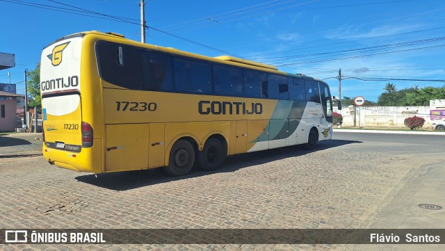 Empresa Gontijo de Transportes 17230 na cidade de Cruz das Almas, Bahia, Brasil, por Flávio  Santos. Número da foto: #12256126.
