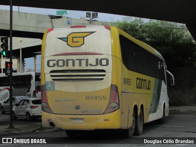 Empresa Gontijo de Transportes 18455 na cidade de Belo Horizonte, Minas Gerais, Brasil, por Douglas Célio Brandao. Número da foto: #12258490.