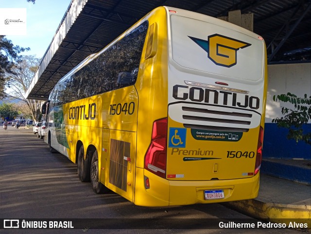 Empresa Gontijo de Transportes 15040 na cidade de Lambari, Minas Gerais, Brasil, por Guilherme Pedroso Alves. Número da foto: #12256619.