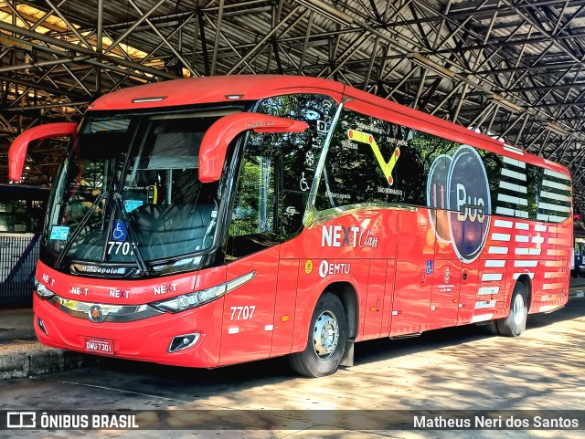 Next Mobilidade - ABC Sistema de Transporte 7707 na cidade de Santo André, São Paulo, Brasil, por Matheus Neri dos Santos. Número da foto: #12258402.