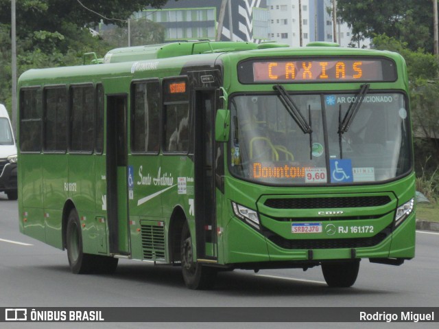 Transportes Santo Antônio RJ 161.172 na cidade de Rio de Janeiro, Rio de Janeiro, Brasil, por Rodrigo Miguel. Número da foto: #12258803.