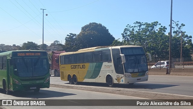 Empresa Gontijo de Transportes 12455 na cidade de Betim, Minas Gerais, Brasil, por Paulo Alexandre da Silva. Número da foto: #12257576.
