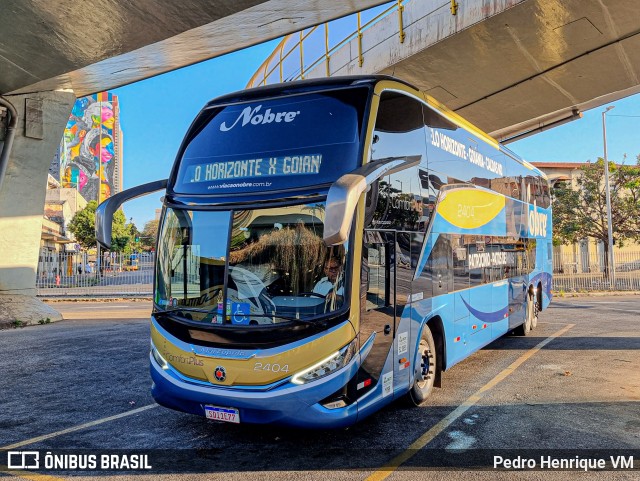 Nobre Turismo 2404 na cidade de Belo Horizonte, Minas Gerais, Brasil, por Pedro Henrique VM. Número da foto: #12256144.
