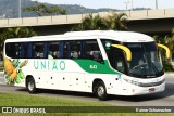 Empresa União de Transportes 4143 na cidade de Florianópolis, Santa Catarina, Brasil, por Rainer Schumacher. Número da foto: #:id.