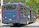 Jundiá Transportadora Turistica 1287 na cidade de São Roque, São Paulo, Brasil, por Flavio Alberto Fernandes. Número da foto: #:id.