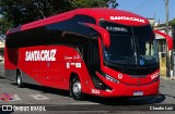 Viação Santa Cruz 36524 na cidade de Três Corações, Minas Gerais, Brasil, por Claudio Luiz. Número da foto: #12258824.