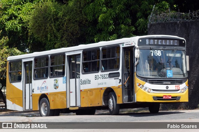 Belém Rio Transportes BD-76823 na cidade de Belém, Pará, Brasil, por Fabio Soares. Número da foto: #12259019.