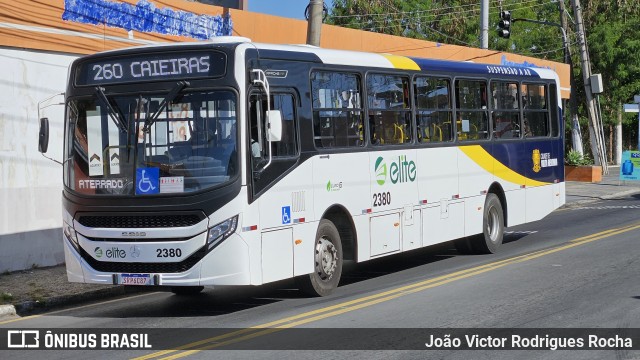 Viação Elite 2380 na cidade de Volta Redonda, Rio de Janeiro, Brasil, por João Victor Rodrigues Rocha. Número da foto: #12259727.