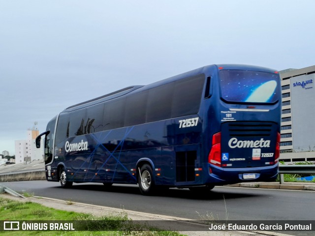 Viação Cometa 721537 na cidade de Campinas, São Paulo, Brasil, por José Eduardo Garcia Pontual. Número da foto: #12259796.